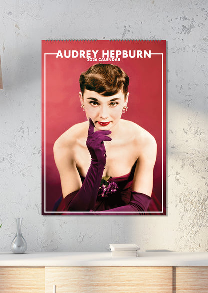 Audrey Hepburn Calendar 2026 – A Year of Grace, Glamour & Hollywood Iconography