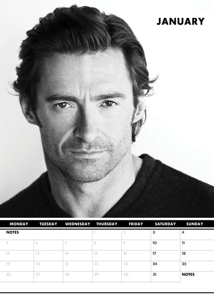 Hugh Jackman Calendar 2026