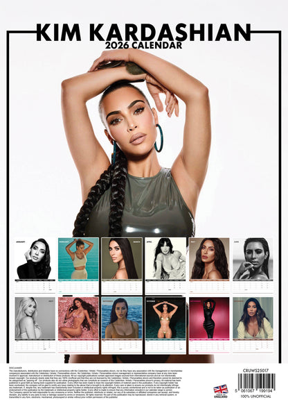 Kim Kardashian Calendar 2026 – A Year of Glamour, Power & Iconic Moments