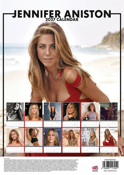 Jennifer Aniston Calendar 2027