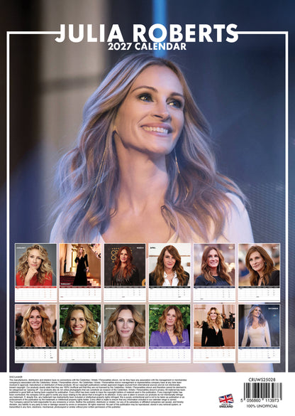 Julia Roberts Calendar 2027