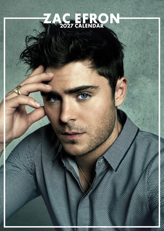 Zac Efron Calendar 2027
