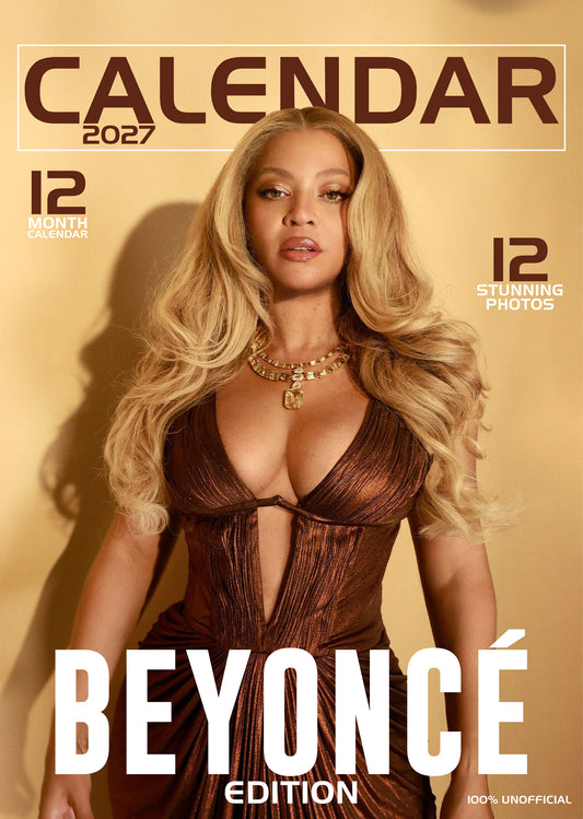 Beyoncé Calendar 2027 – A Year of Power, Elegance, and Unmatched Talent