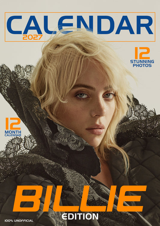 Billie Eilish Calendar 2027 – A Year of Bold Artistry and Unapologetic Style