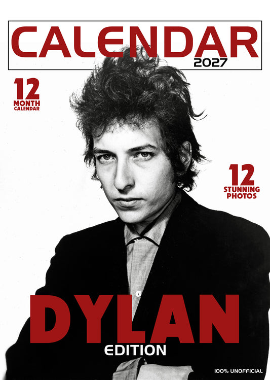 Bob Dylan Calendar 2027 – A Year of Timeless Music and Revolutionary Lyrics