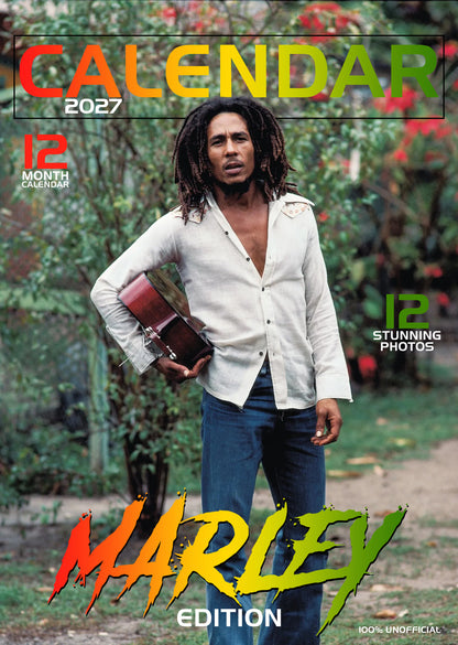 Bob Marley Calendar 2027