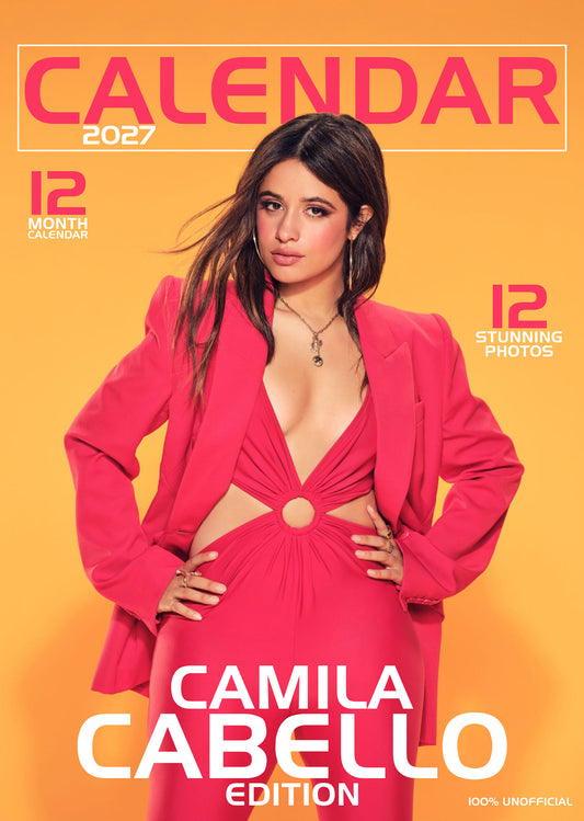 Camila Cabello Calendar 2027