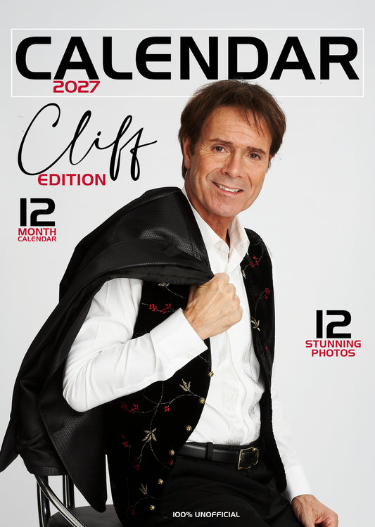 Cliff Richard Calendar 2027 – A Year of Timeless Hits and Iconic Moments