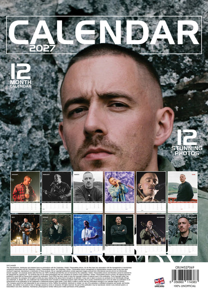 Dermot Kennedy Calendar 2027