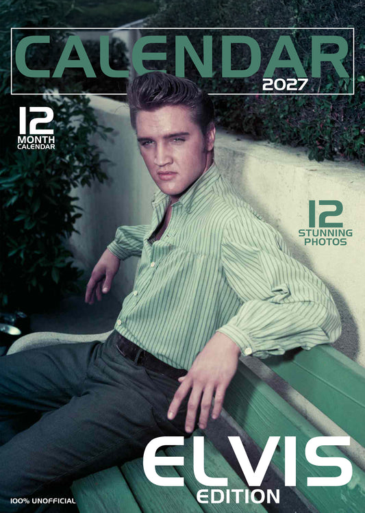 Elvis Calendar 2027 – A Year of Rock 'n' Roll Royalty