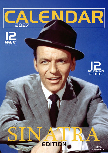 Frank Sinatra Calendar 2027 – A Year of Classic Elegance and Timeless Music