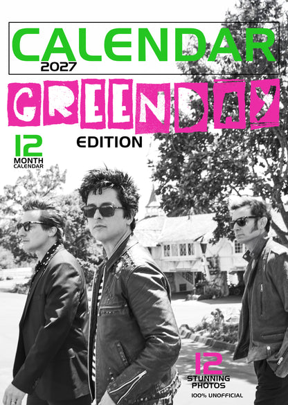 Green Day Calendar 2027