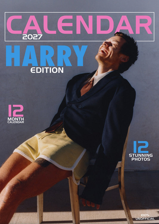 Harry Styles Calendar 2027 – A Year of Style, Music, and Heartfelt Moments