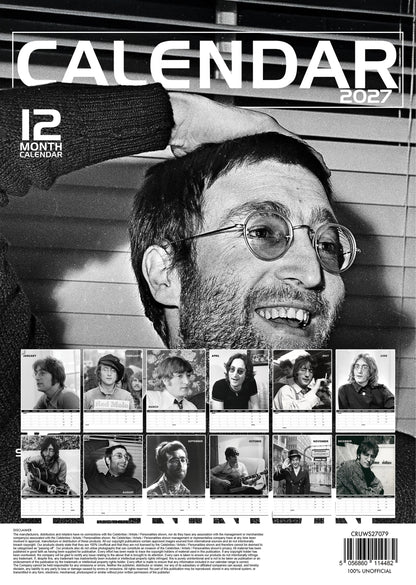 John Lennon Calendar 2027