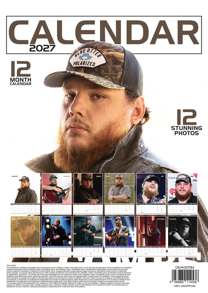 Luke Combs Calendar 2027