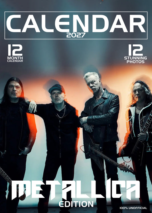Metallica Calendar 2027