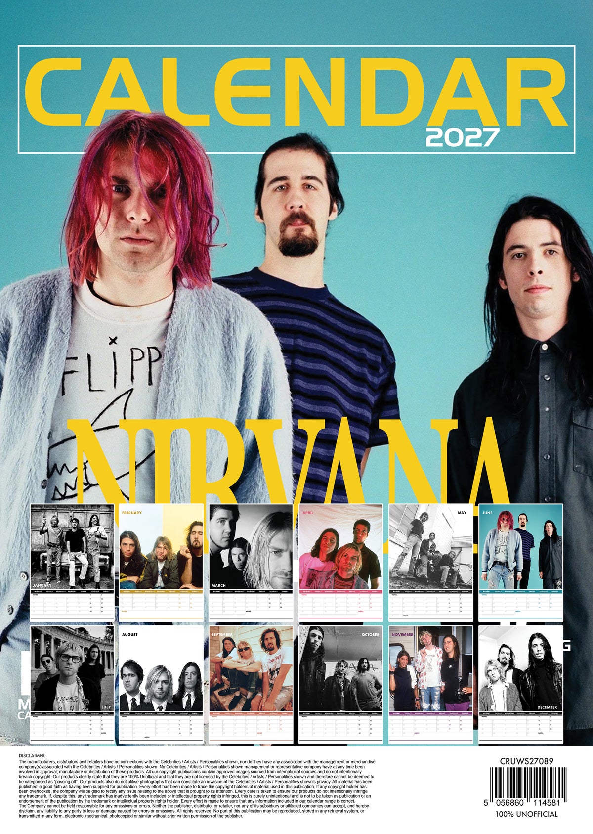 Nirvana Calendar 2027