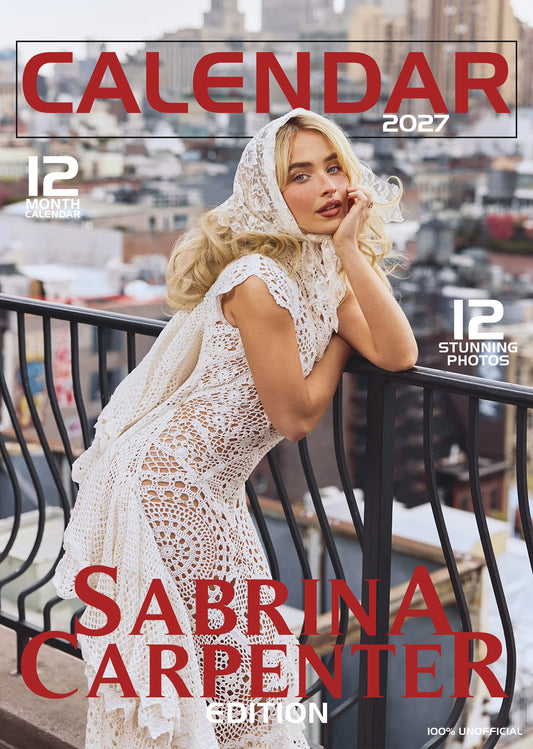 Sabrina Carpenter Calendar 2027