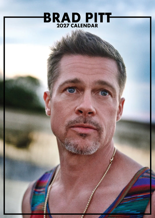 Brad Pitt Calendar 2027