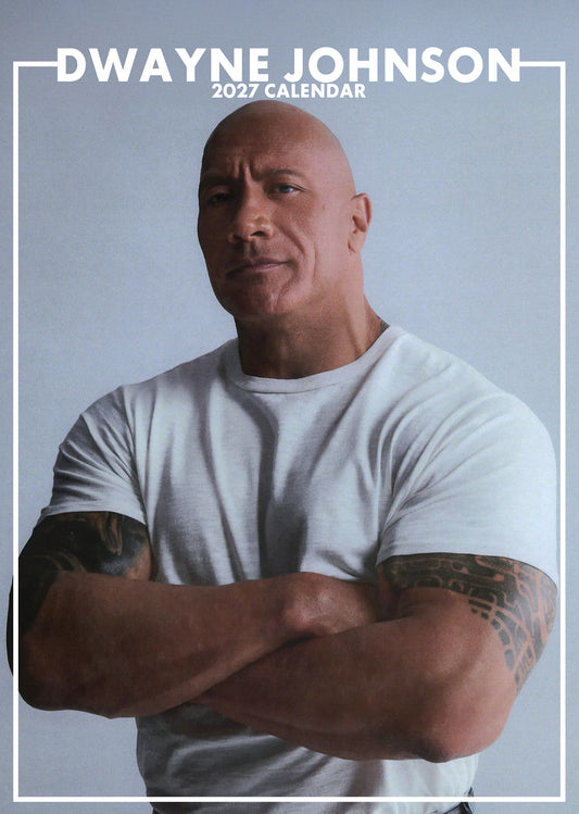 Dwayne Johnson Calendar 2027