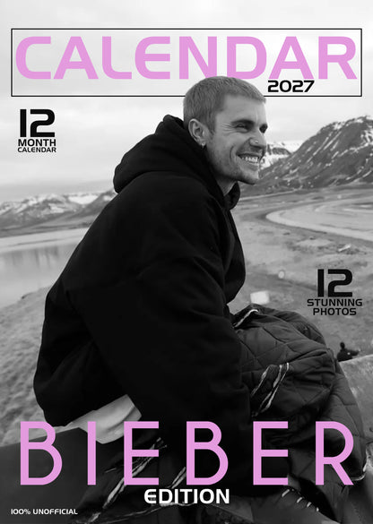 Justin Bieber Calendar 2027 – A Year of Pop Superstar Moments