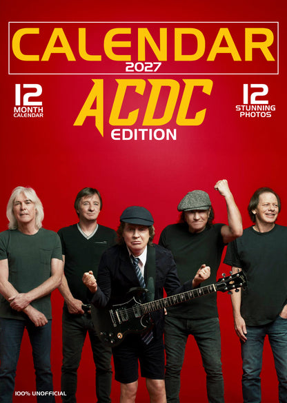 AC/DC Calendar 2027