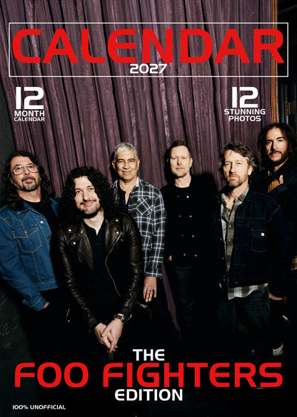 Foo Fighters Calendar 2027