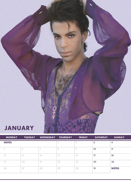 Prince Calendar 2026 – A Year of Purple Reign with the Legendary Icon