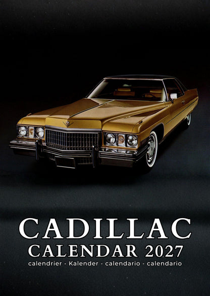 Cadillac Transport Calendar 2027 – M-PRA Range
