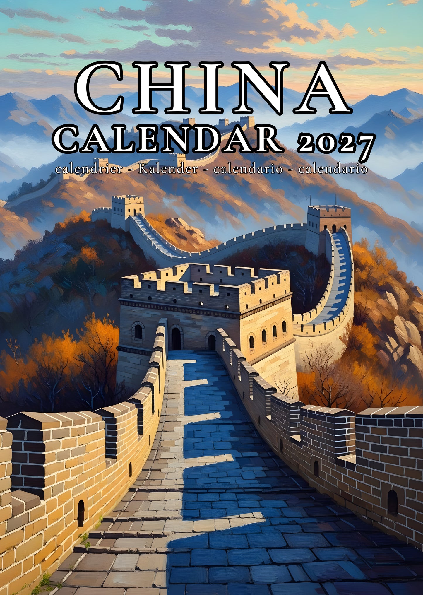 China Calendar 2027 – M-PRA Range