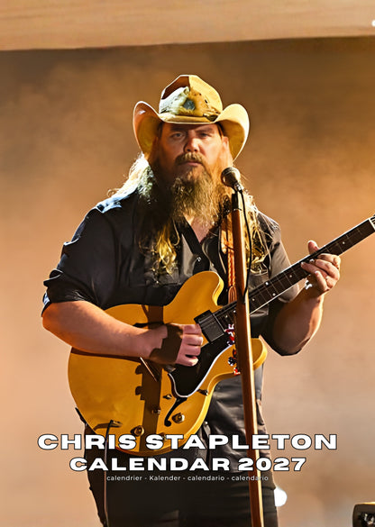 Chris Stapleton Music Calendar 2027 – M-PRA Range