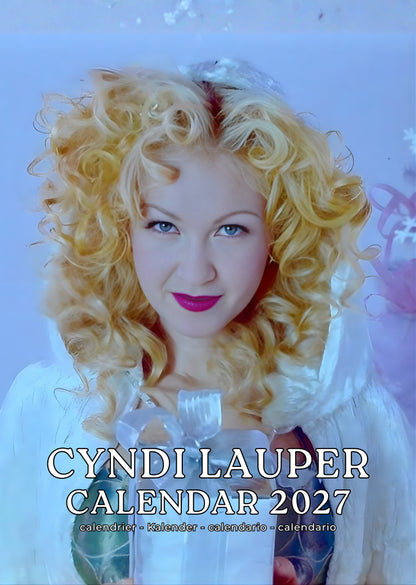 Cyndi Lauper Music Calendar 2027 – M-PRA Range