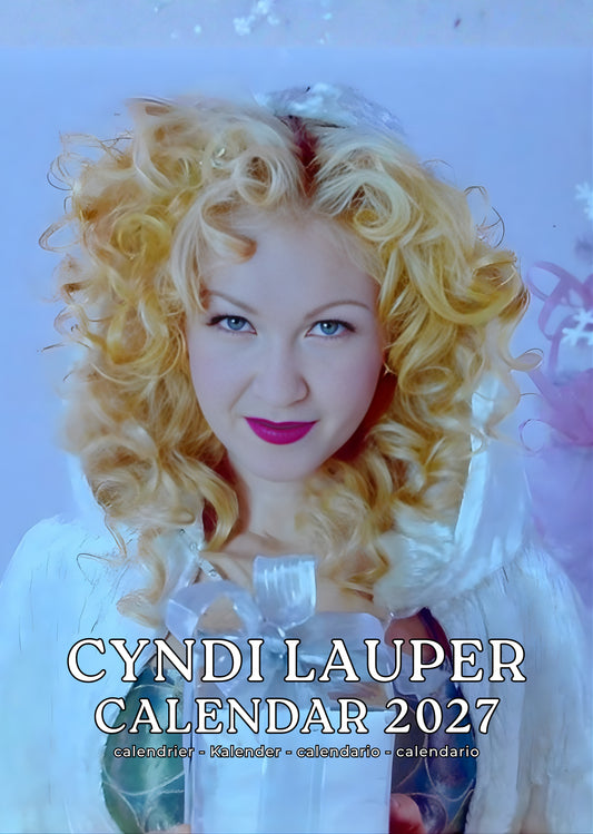 Cyndi Lauper Music Calendar 2027 – M-PRA Range
