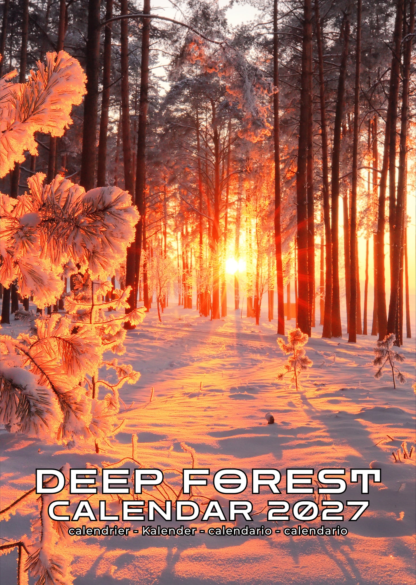 Deep Forest Natural Calendar 2027 – M-PRA Range