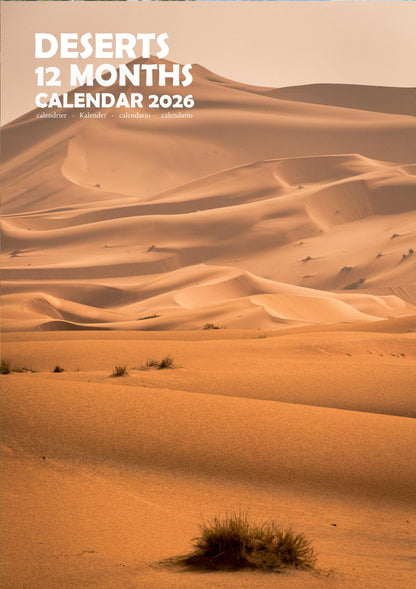 Desert Natural Calendar 2026 – M-PRA Range