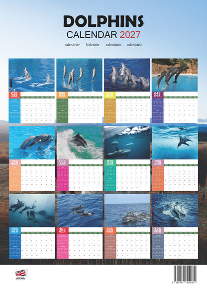 Dolphins Calendar 2027 – M-PRA Range