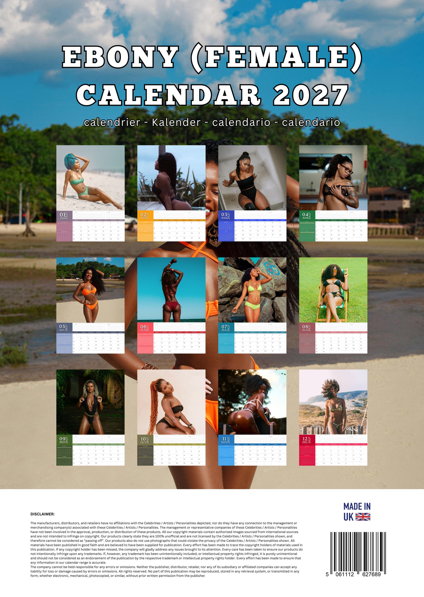 Ebony Calendar 2027 – M-PRA Range