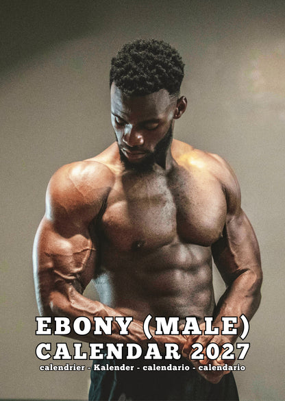 Ebony Male Calendar 2027 – M-PRA Range