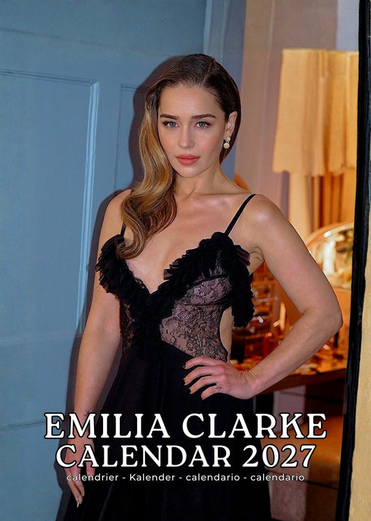 Emilia Clarke Calendar 2027 – M-PRA Range