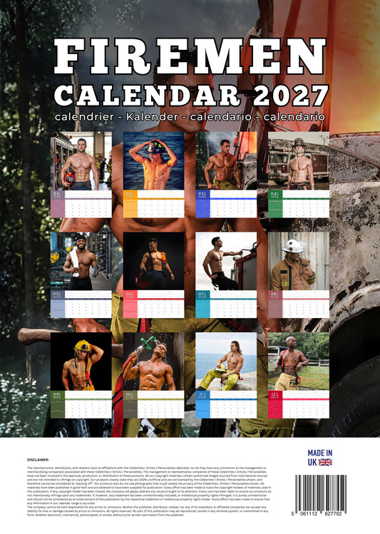 Firemen Calendar 2027 – M-PRA Range