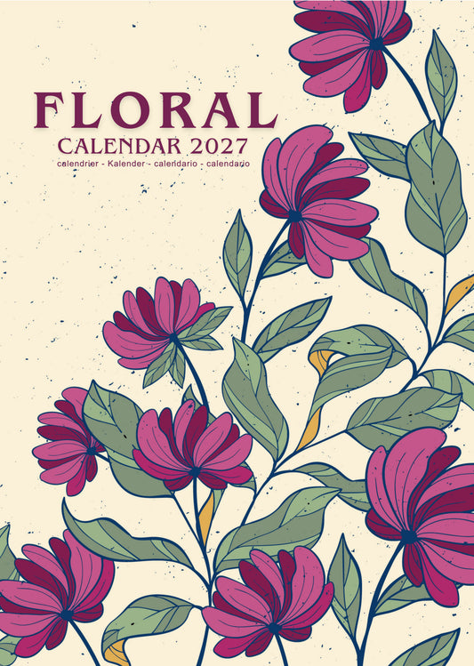 Floral Art Calendar 2027 – M-PRA Range