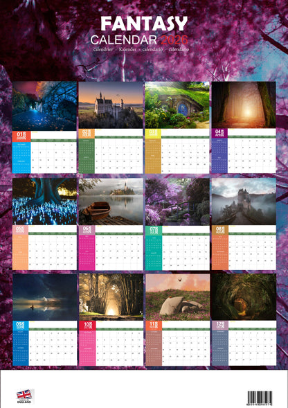 Fantasy World Art Calendar 2026 – M-PRA Range