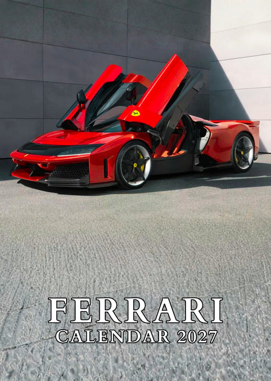 Ferrari Transport Calendar 2027 – M-PRA Range