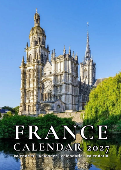 France Calendar 2027 – M-PRA Range