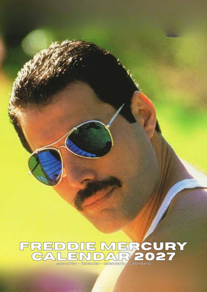 Freddie Mercury Music Calendar 2027 – M-PRA Range