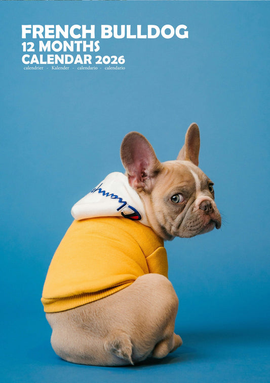 French Bulldog Calendar 2026 – M-PRA Range