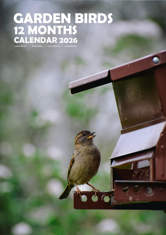 Garden Birds Calendar 2026 – M-PRA Range