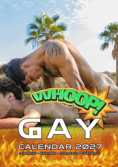 Gay XXX 2027 Wall Calendar – 12 Month Premium Male Glamour Edition