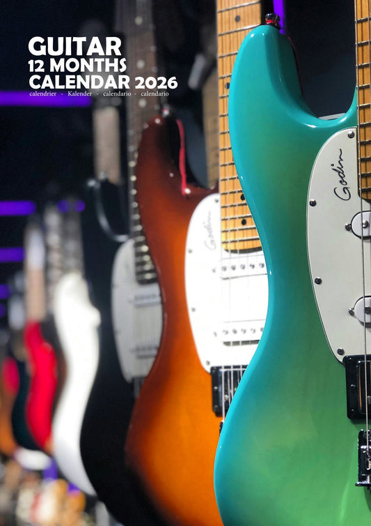 Guitar Art Calendar 2026 – M-PRA Range