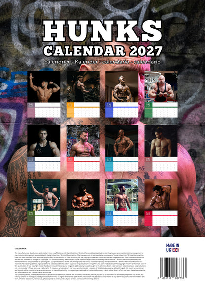 Hunks Calendar 2027 – M-PRA Range